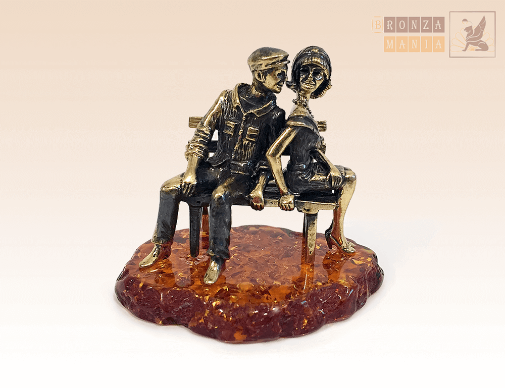 фигурка Влюбленные на янтаре