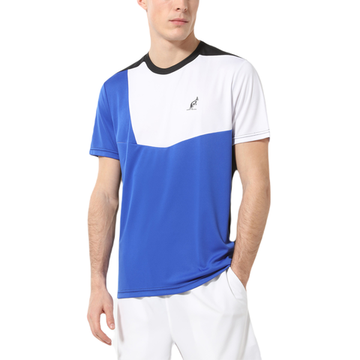 Мужская теннисная футболка Australian Ace T-Shirt Color Block - разноцветный