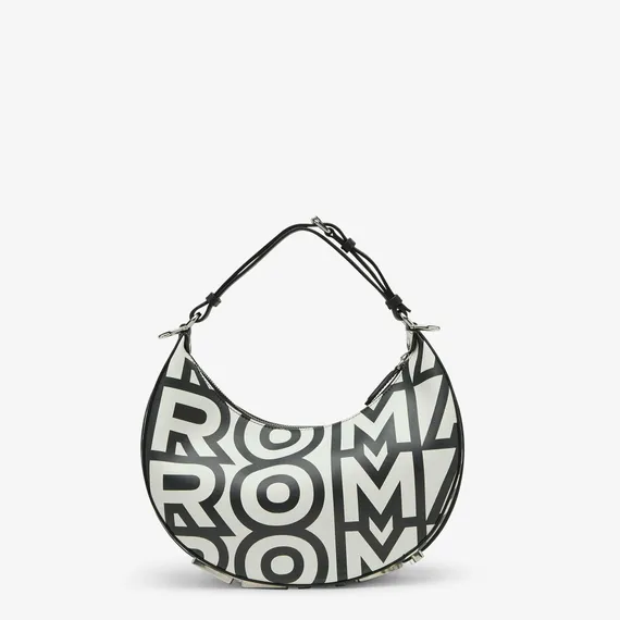 Двухцветная сумка Fendi из кожи наппа от Marc Jacobs