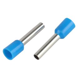 Наконечник-гильза ЭРА NO-225-89 НШвИ 2,5-12 с изолированным фланцем (упаковка 50 шт.) | Наконечники слаботочные