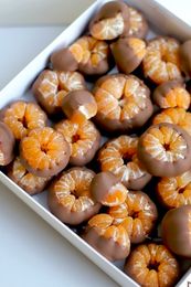 Мандарины в шоколаде