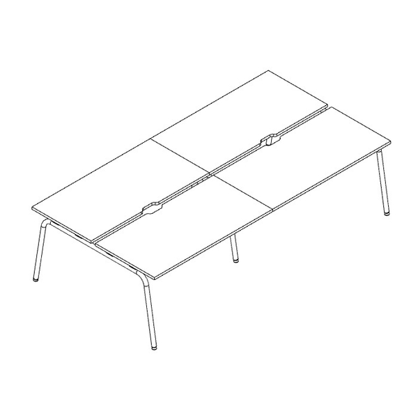 Бенч 4 рабочих места
