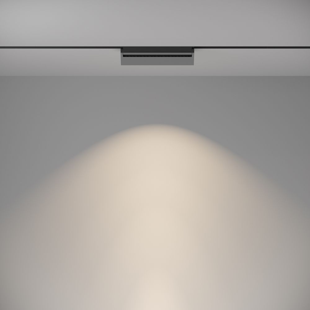 Трековый светильник для магнитного шинопровода Maytoni S35 Basis TR013-2-20W4K-B