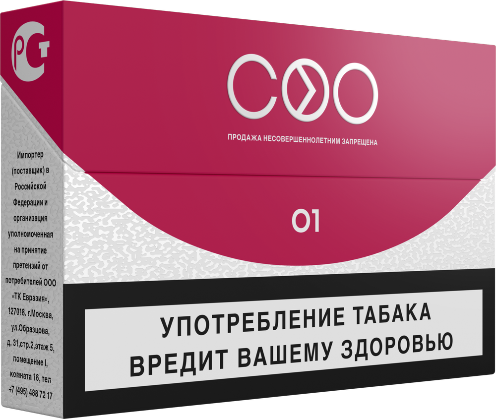 Стики COO RED Настоящий табак купить в Москве с доставкой по России