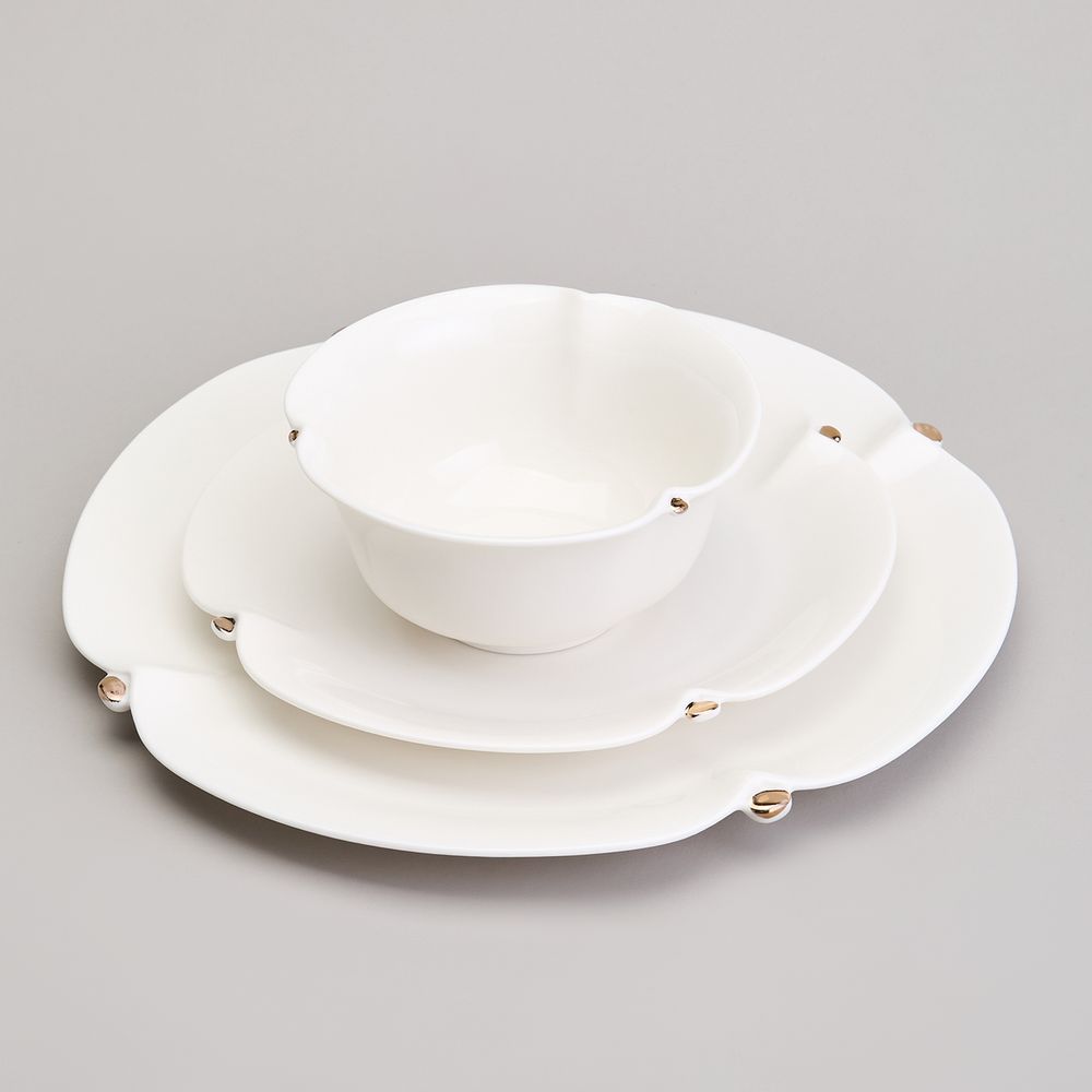 НАБОР ДЛЯ ЗАВТРАКА 3 ПР. LEFARD "SUNDAY" ЗОЛОТОЙ