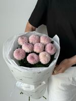 Букет моно из хризантемы 9 шт