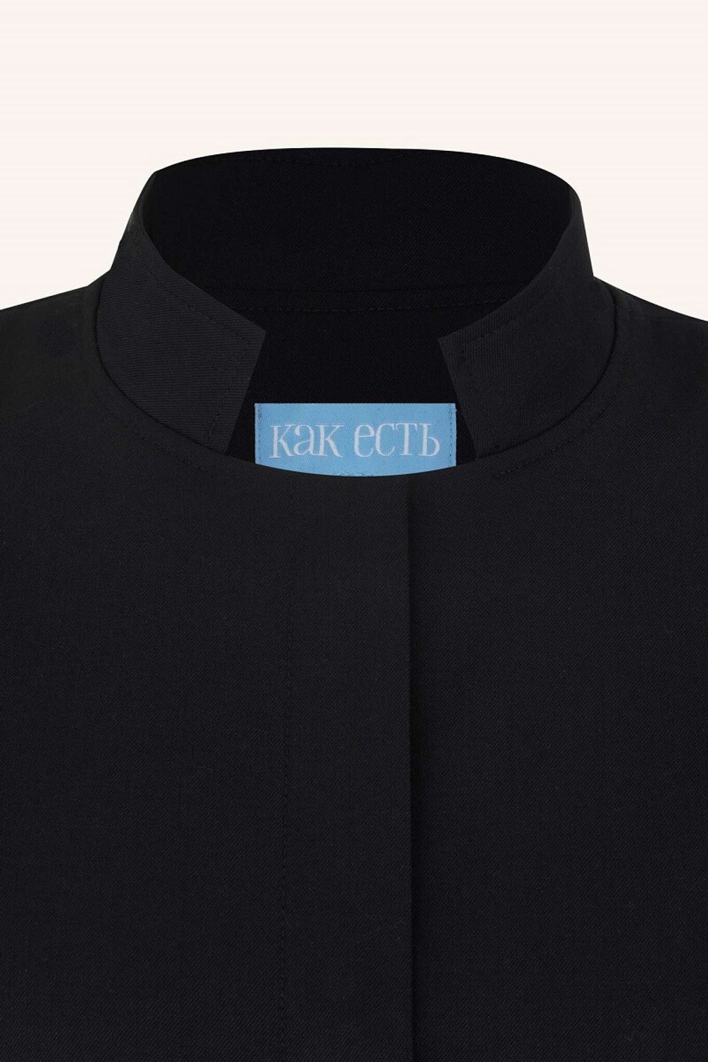 Жилет чёрный шерсть