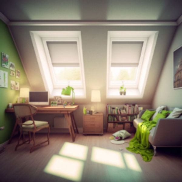 Размеры мансардных окон