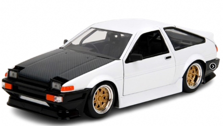 Модель Машинки Jada Toys 1:24 JDM Tuners 1986 Toyota Trueno AE86