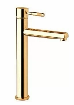 Смеситель для раковины Webert Rimini RI831402010 золото
