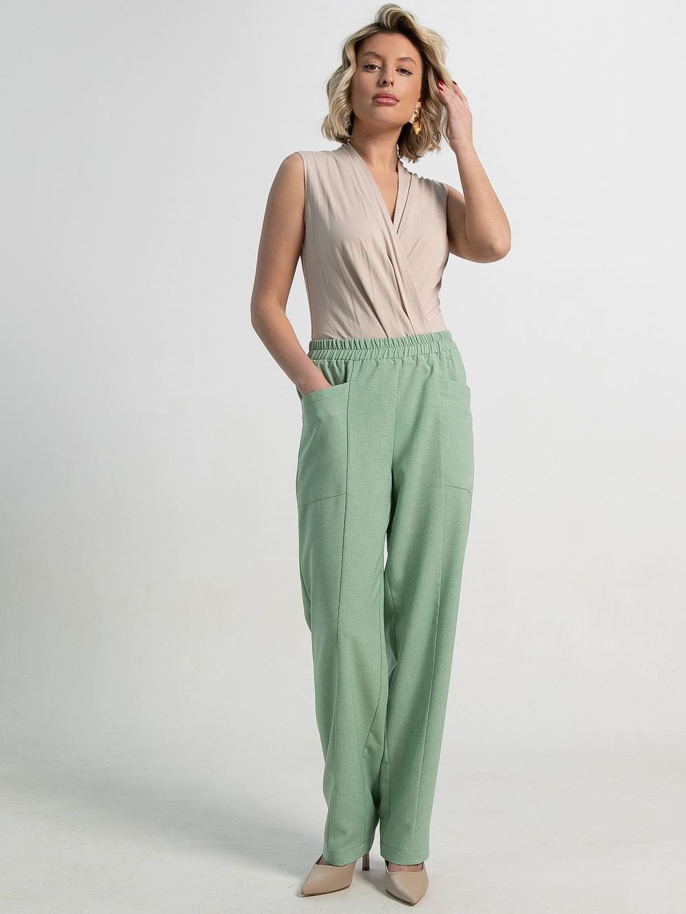 Брюки Кения (фисташка) Б15257-19М LT Collection