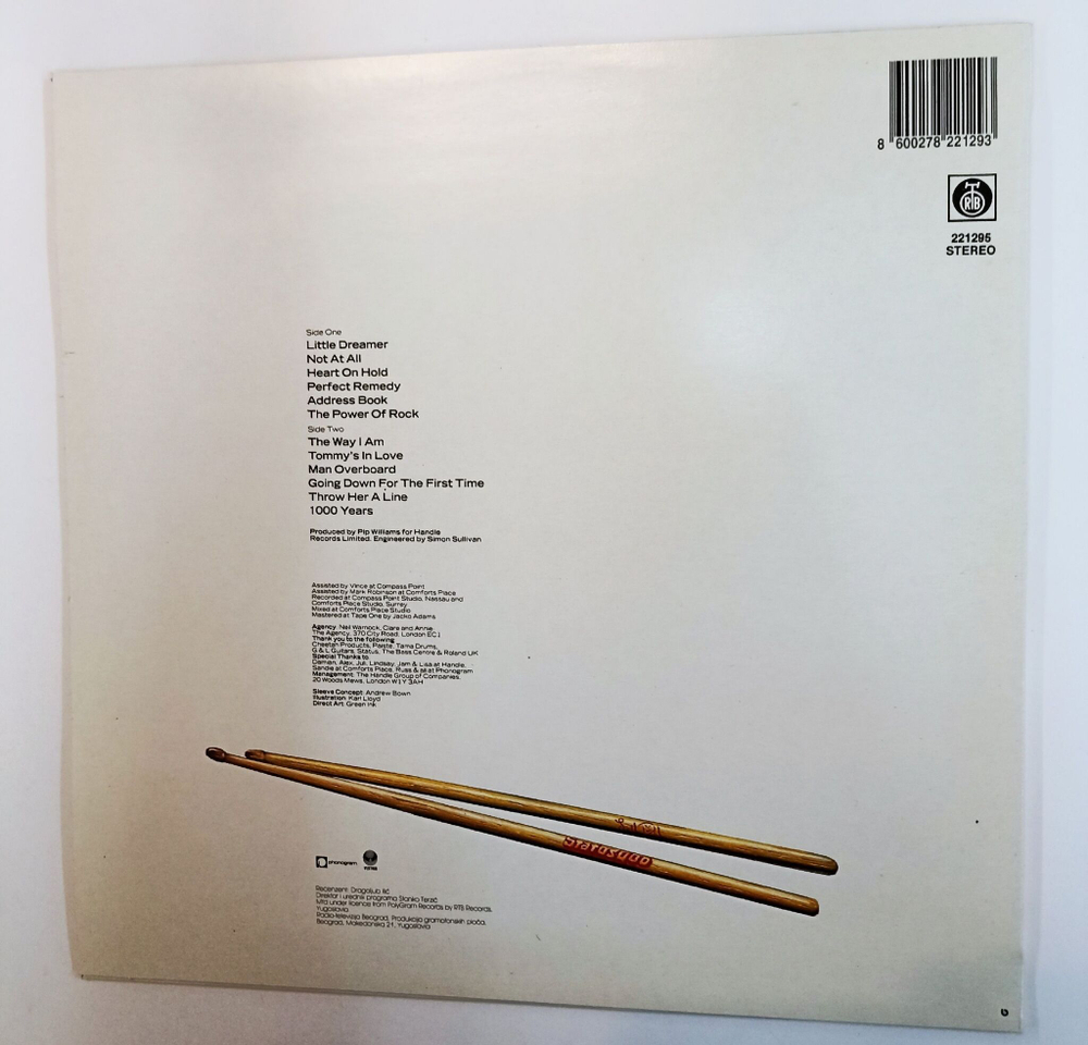 Винтажная виниловая пластинка LP Status Quo Perfect Remedy (Югославия 1990)