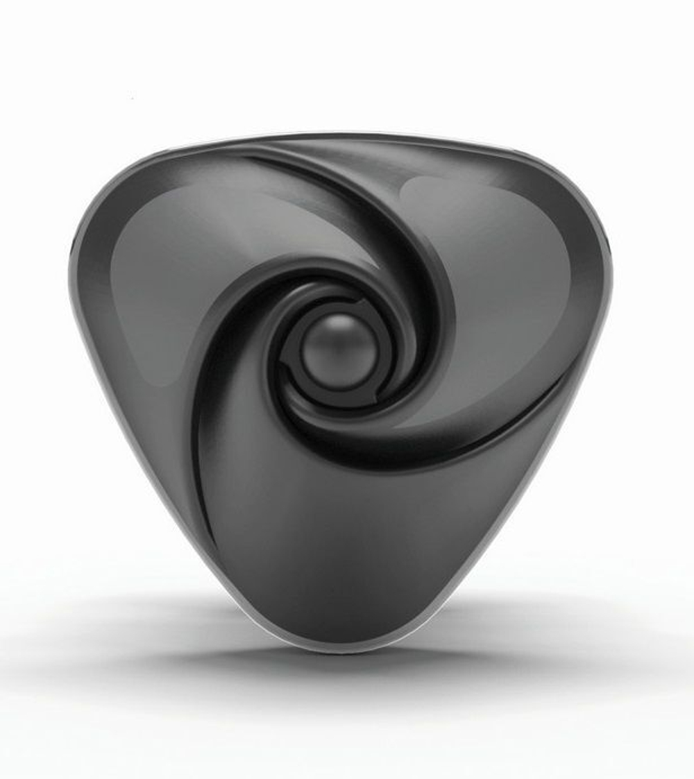 Вибромассажёр с электростимуляцией Hearts Desire (Цвет: черный)