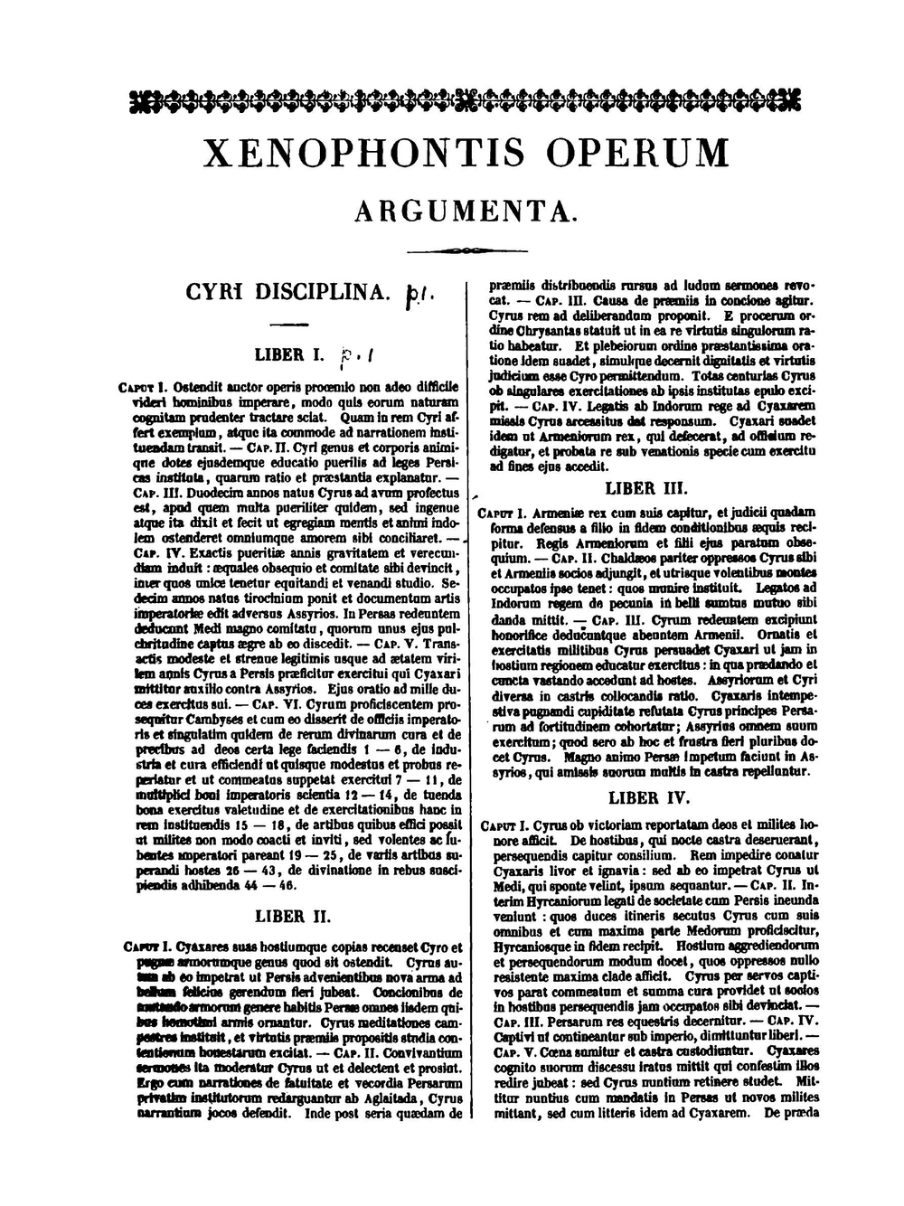 Xenophōntos ta sōzomena. Xenophontis scripta quae supersunt | Xenophon
