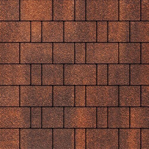 Тротуарная плитка Бельпассо, 60 мм, ColorMix Брук, native