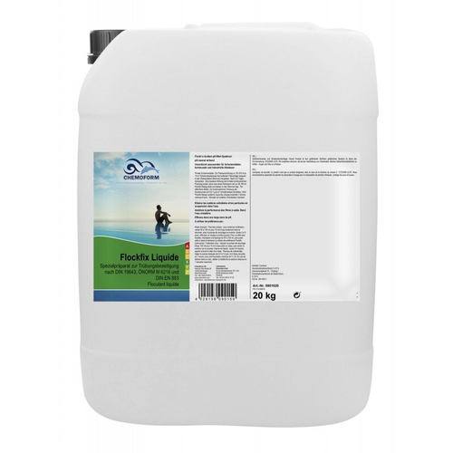 Флокфикс жидкий флокулянт 20л. Chemoform