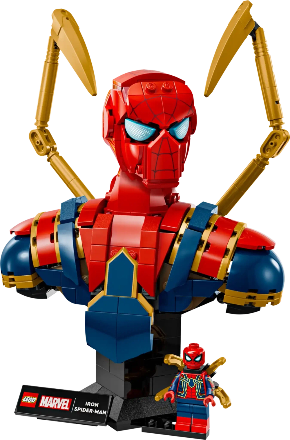 Конструктор LEGO Marvel 76326 Бюст железного Человека-паука