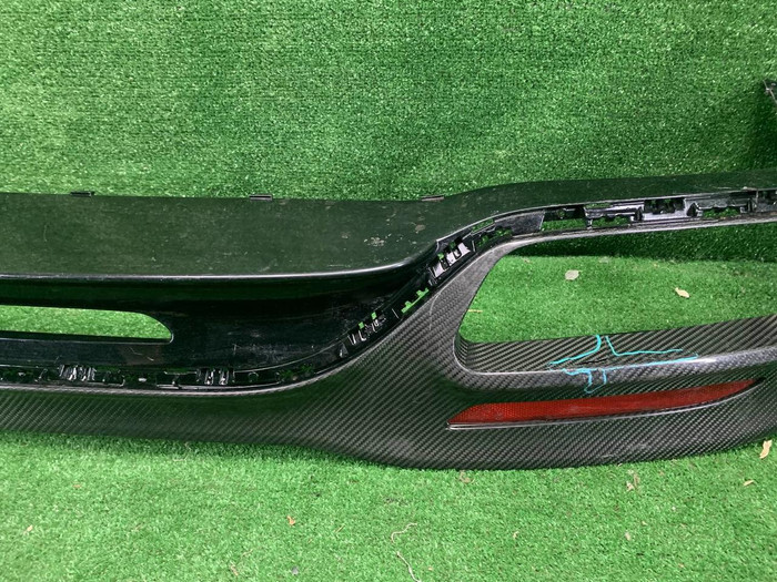 Юбка заднего бампера Mercedes S W222 (2017-2020) AMG 63