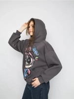 Толстовка утепленная с капюшоном