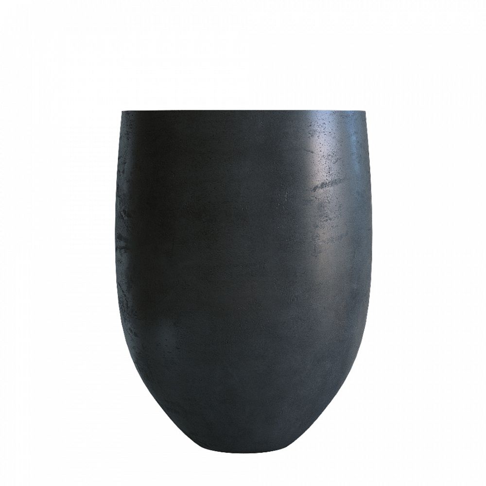 Кашпо BARREL CHARCOAL D41 H60