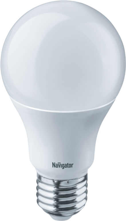 Лампа светодиодная 94 388 NLL-A60-10-230-4K-E27 10Вт грушевидная 4000К нейтр. бел. E27 820лм 170-260В NAVIGATOR 94388