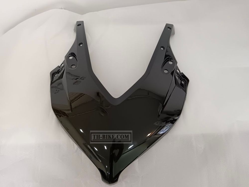 64111-MKN-D10ZH. COWL, FR. UPPER (WOL) *NHB01* (NHB01 GRAPHITE BLACK). HONDA