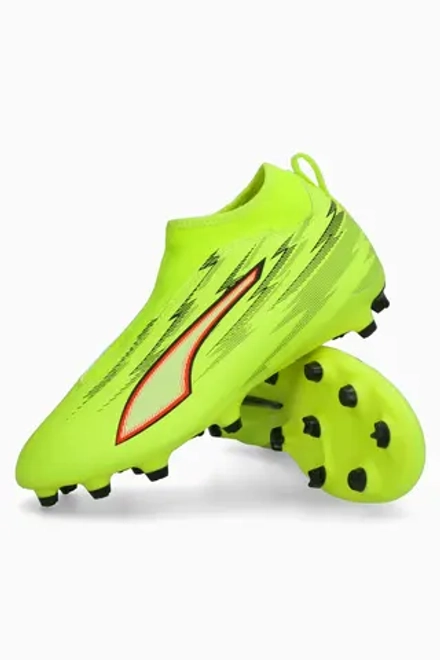 Бутсы Puma Ultra 6 Match+ LL FG/AG Junior - желтый