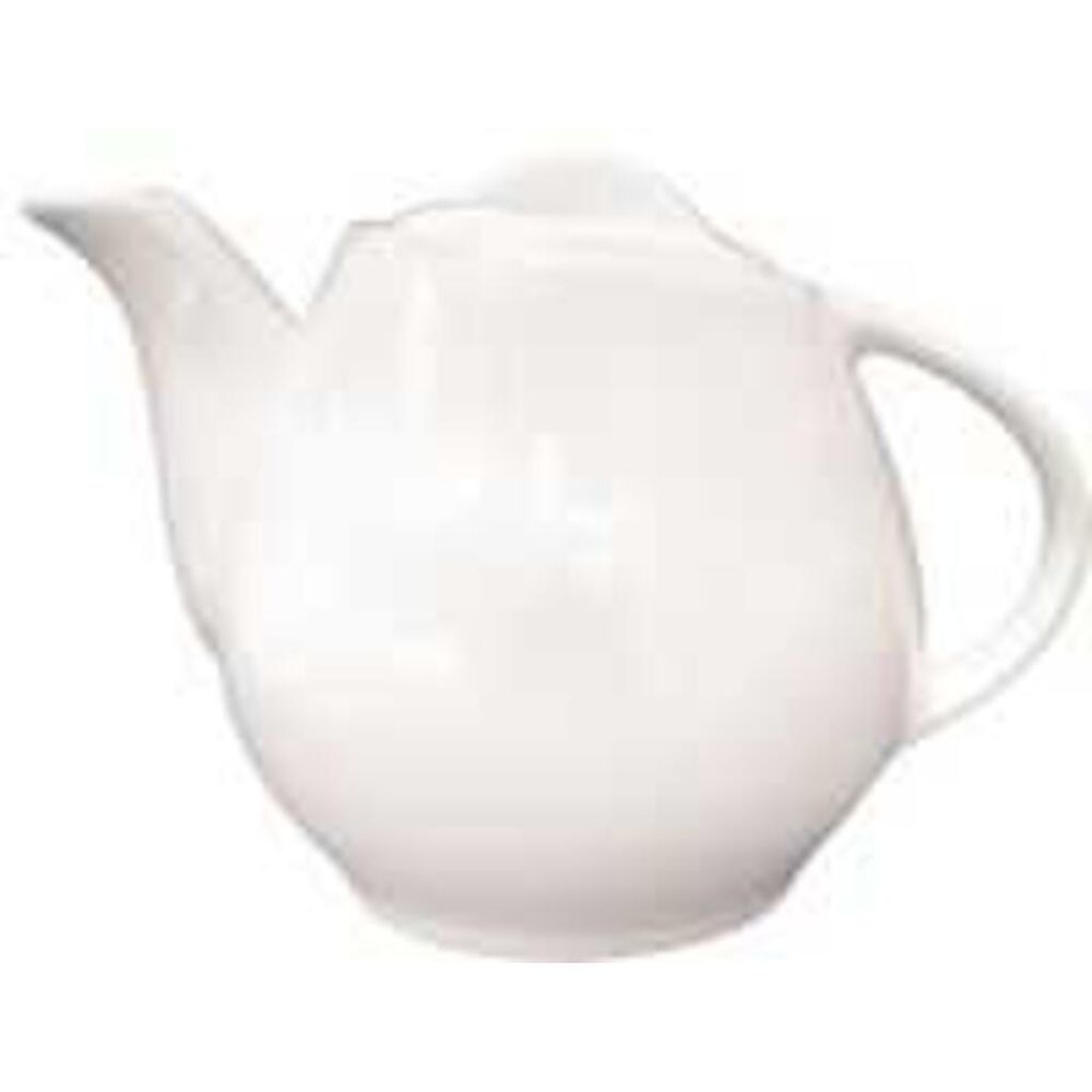 Чайник 400 мл белый фарфор "Вевил" P.L. Proff Cuisine [1]