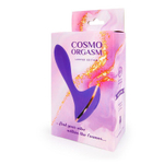 Фиолетовый вибростимулятор G-точки с широким основанием - 15,5 см. (Цвет: фиолетовый)