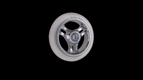 Колесо для самоката X-Treme 110*24мм TRIANGLE, прозрачный