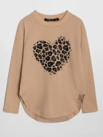 Костюм для девочки с брюками на осень