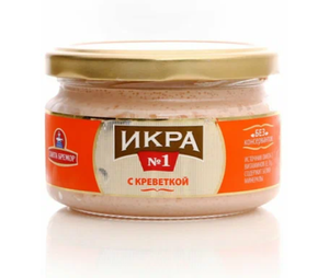 ИКРА МОЙВЫ С КРЕВЕТКОЙ 180ГР САНТА БРЕМОР