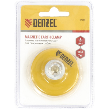 Клемма магнитная "масса" для сварочных работ Denzel 97559