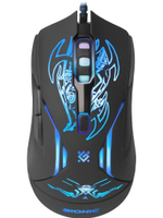 Мышь игровая проводная Defender Bionic GM-250L (черная)