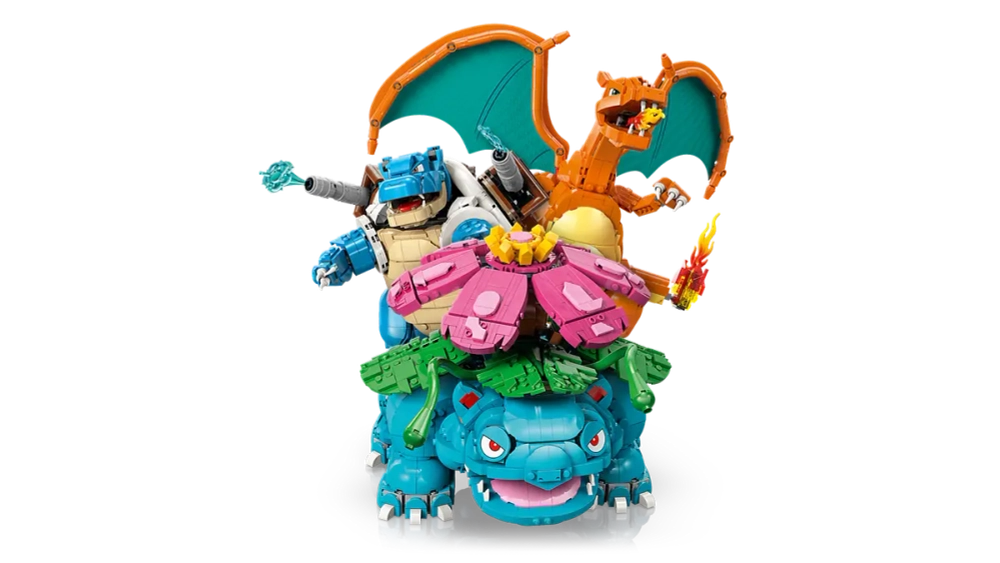 Конструктор LEGO Pokemon 72153 Venusaur, Charizard and Blastoise