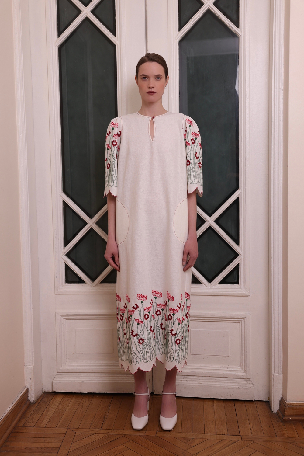 Платье «Мирослава», белый