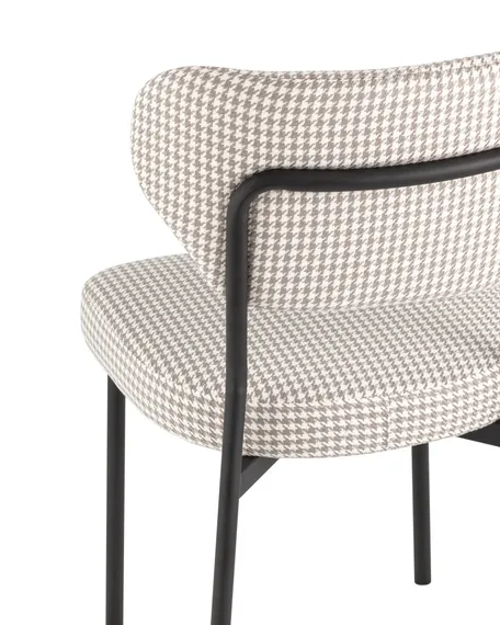 Стул Bill "гусиная лапка" бежевый