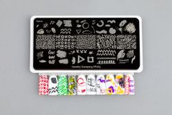 Swanky Stamping Пластина для стемпинга 065.