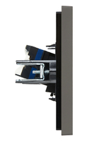 FORTE&PIANO Розетка компьютерная RJ45 кат.6 FP331 серый IEK