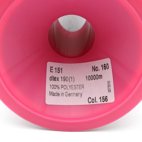Нить текстурированная Gutermann E 151 (10.000 метров), 1 кат. | 156 красный