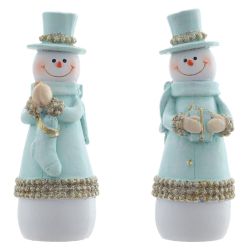 GAEM Фигурка декоративная "Снеговик", L4 W4 H11 см, 2в.
