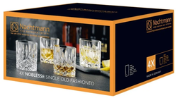 NOBLESSE - Набор стаканов 4 шт. 245 мл бессвинцовый хрусталь (set 4 pcs)