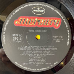 Винтажная виниловая пластинка LP Bon Jovi 7800 Fahrenheit (Japan 1985) (Obi) The Price Of Love