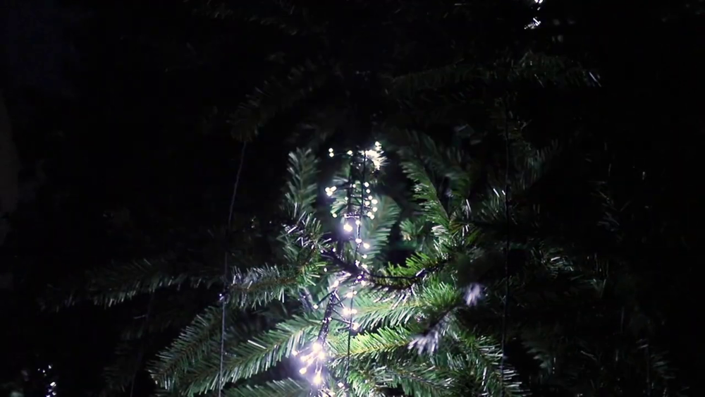 Уличная гирлянда "Тающие сосульки-Мишура" GT (24В) на елку от 4 до 30 м