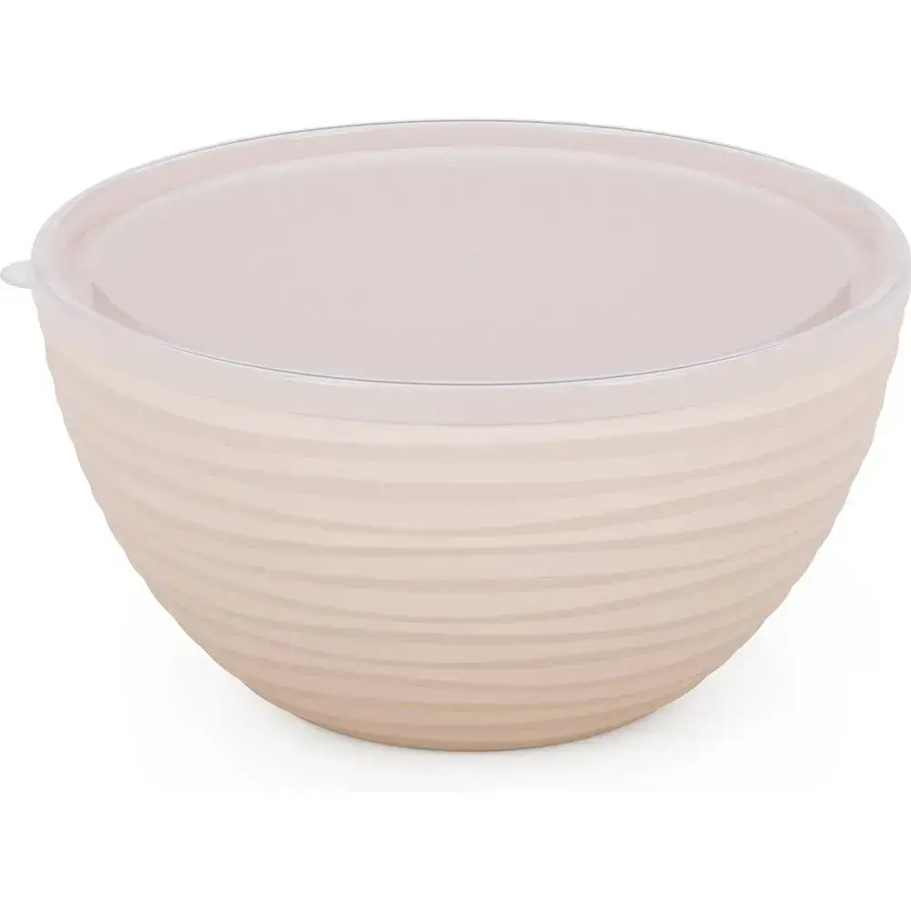 Чаша Оазис 2,5л (с крышкой) (бежевый)