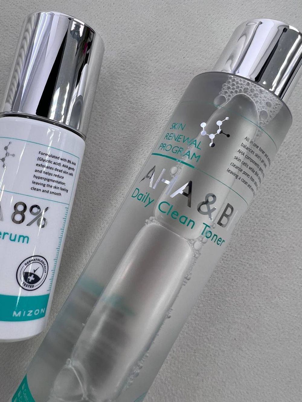 MIZON Тоник-пилинг с фруктовыми кислотами AHA & BHA Daily Clean Toner 150 ml