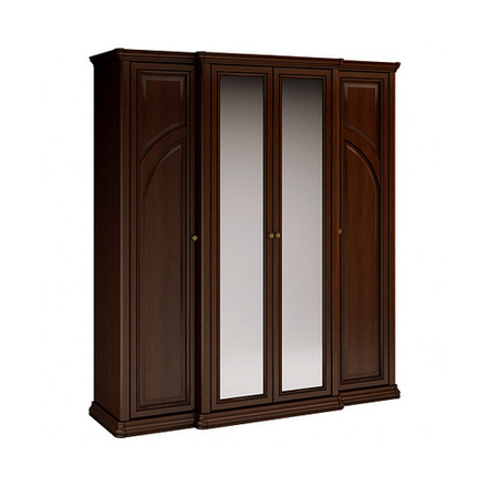 SILVIA Шкаф для одежды 4-х дв. МКС 168-61