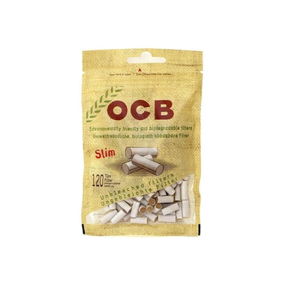 Фильтры для сигарет "OCB" 6мм Slim Eco 150шт. (Испания)