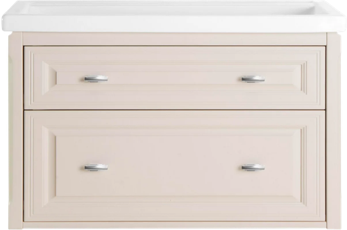 Тумба с раковиной ASB-Woodline Кастелло 100 подвесная