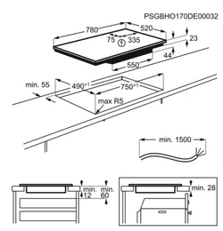 Встраиваемая индукционная варочная панель AEG IKE84471FB